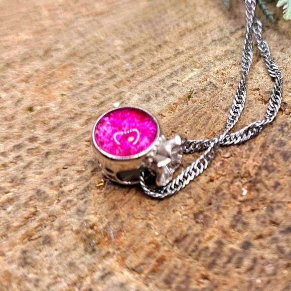 Genuine Nature Meteorite Blessing Coin Bag 925 Pendant Necklace. - Picture 2 of 10